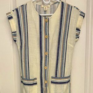 Striped Lightweight Summer Jumpsuit